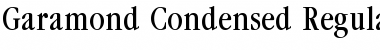 Garamond Condensed Regular Font