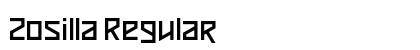 Zosilla Regular Font Preview