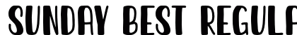 Sunday Best Regular preview
