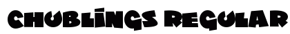 Chublings Regular Font Preview
