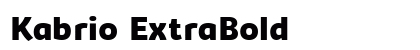Kabrio ExtraBold preview