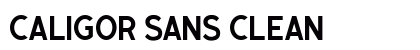 Caligor Sans Clean Font Preview