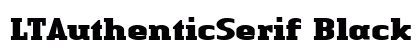 LTAuthenticSerif Black Black preview