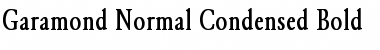 Garamond-Normal Condensed Bold