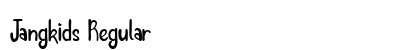 Jangkids Regular Font Preview