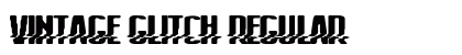 Vintage Glitch Regular preview