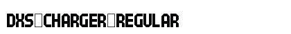 DXS Charger Regular Font Preview