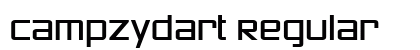 Campzydart Regular font free download