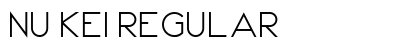Nu Kei Regular Font Preview