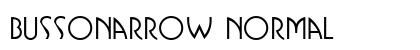 BussoNarrow Normal Font Preview BussoNarrow Normal Font Preview