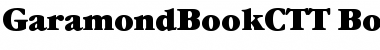 GaramondBookCTT Bold Font
