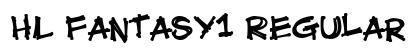 HL Fantasy1 Regular Font Preview