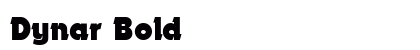Dynar Bold Font Preview