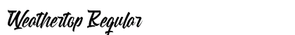 Weathertop Regular preview
