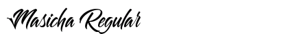 Masicha Regular Font Preview