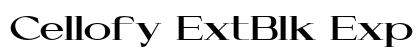 Cellofy ExtBlk Exp Regular preview Cellofy ExtBlk Exp Regular preview