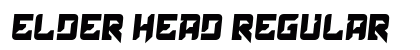 Elder Head Regular preview