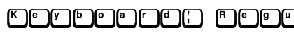 Keyboard1 Regular Font Preview