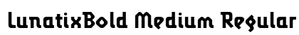 LunatixBold Medium Regular