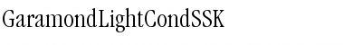 GaramondLightCondSSK Regular Font
