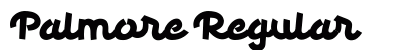 Palmore Regular Font Preview