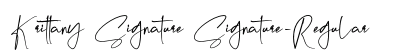 Krittany Signature Signature-Regular preview Krittany Signature Signature-Regular preview
