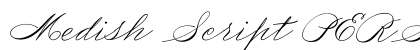 Medish Script PERSONAL USE ONLY Regular