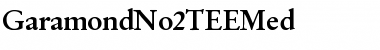 GaramondNo2TEEMed Regular Font