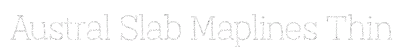 Austral Slab Maplines Thin Preview