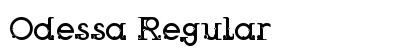 Odessa Regular Font Odessa Regular Font Preview
