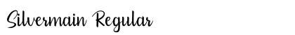 Silvermain Regular Font Preview