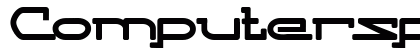 Computerspec Regular Font Computerspec Regular Font Preview