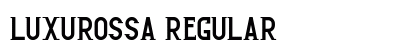 Luxurossa Regular Font Preview