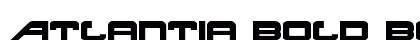 Atlantia Bold Bold Font Preview