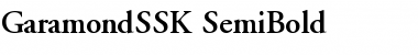 GaramondSSK SemiBold Font