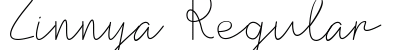 Zinnya Regular Font Preview