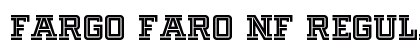 Fargo Faro NF Regular preview Fargo Faro NF Regular preview