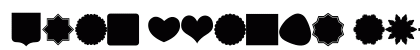 Font Shapes 2019 Regular Font Preview