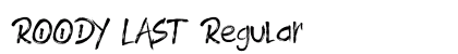 ROODY LAST Regular preview