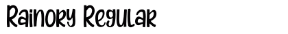 Rainory Regular Font Preview