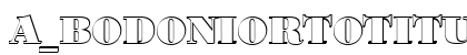 a_BodoniOrtoTitulSh Black preview