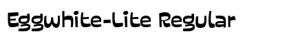 Eggwhite-Lite Regular Font Preview