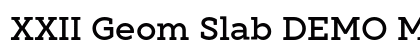 XXII Geom Slab DEMO Medium preview