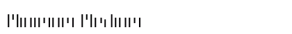 Minimum Medium Font Preview