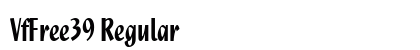 VfFree39 Regular Font Preview