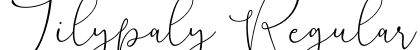 Lilypaly Regular Font Preview
