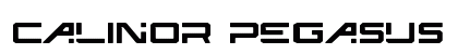 CALINOR PEGASUS Regular Font CALINOR PEGASUS Regular Font Preview