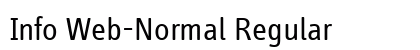 Info Web-Normal Regular
