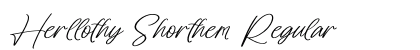 Herllothy Shorthem Regular preview