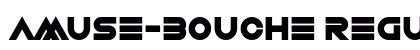 Amuse-Bouche Regular Font Amuse-Bouche Regular Font Preview